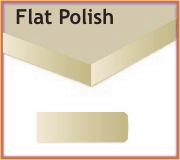 Choose from flat or pencil polish