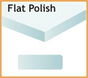 Choose from flat or pencil polish